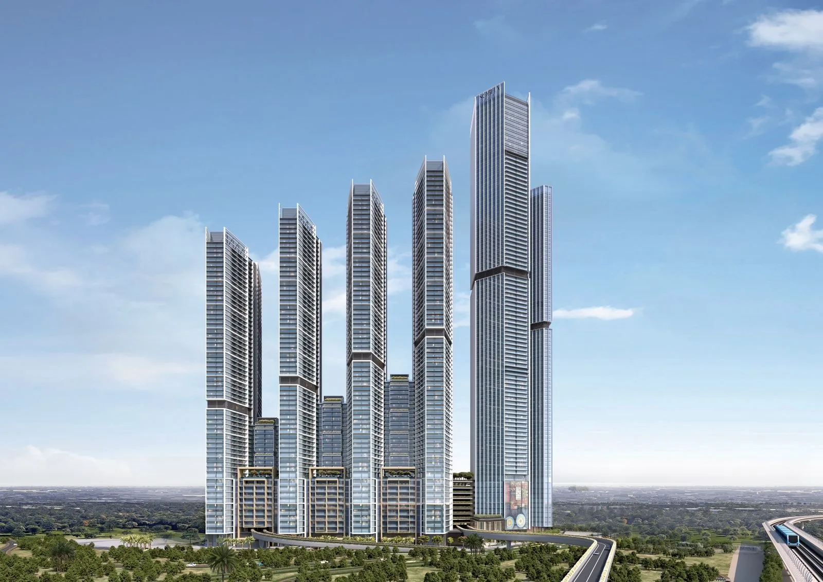 The Serene at Sobha Central hero image